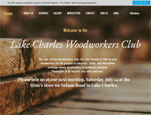 Tablet Screenshot of lcwoodworkers.com
